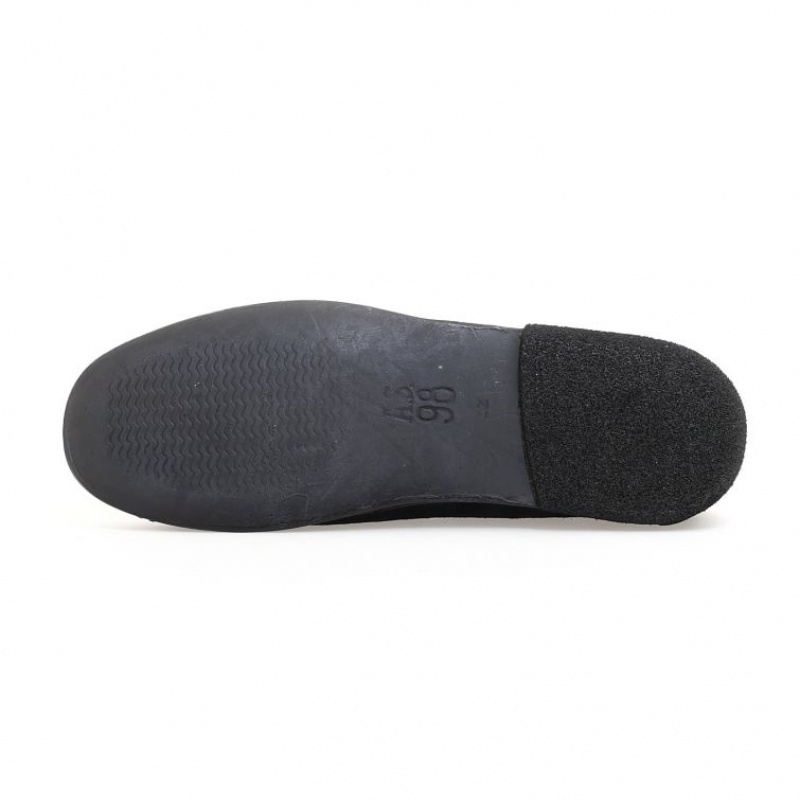 A.S.98 Alberic flat shoes Herre Svarte | NO-AFTRXP349
