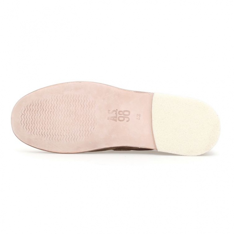 A.S.98 Aldous flat shoes Herre Lyse Brune | NO-IZRUNA608