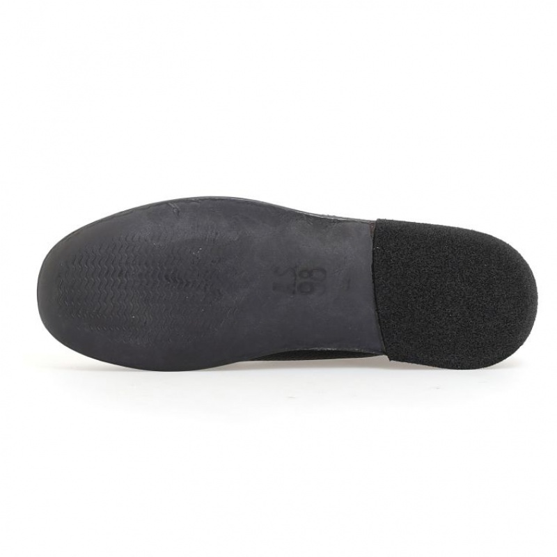 A.S.98 Alf flat shoes Herre Svarte | NO-NRVQED835