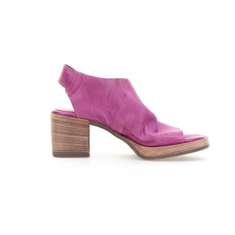 A.S.98 Amice Sandaler Dame Fuchsia | NO-SWPYOD295