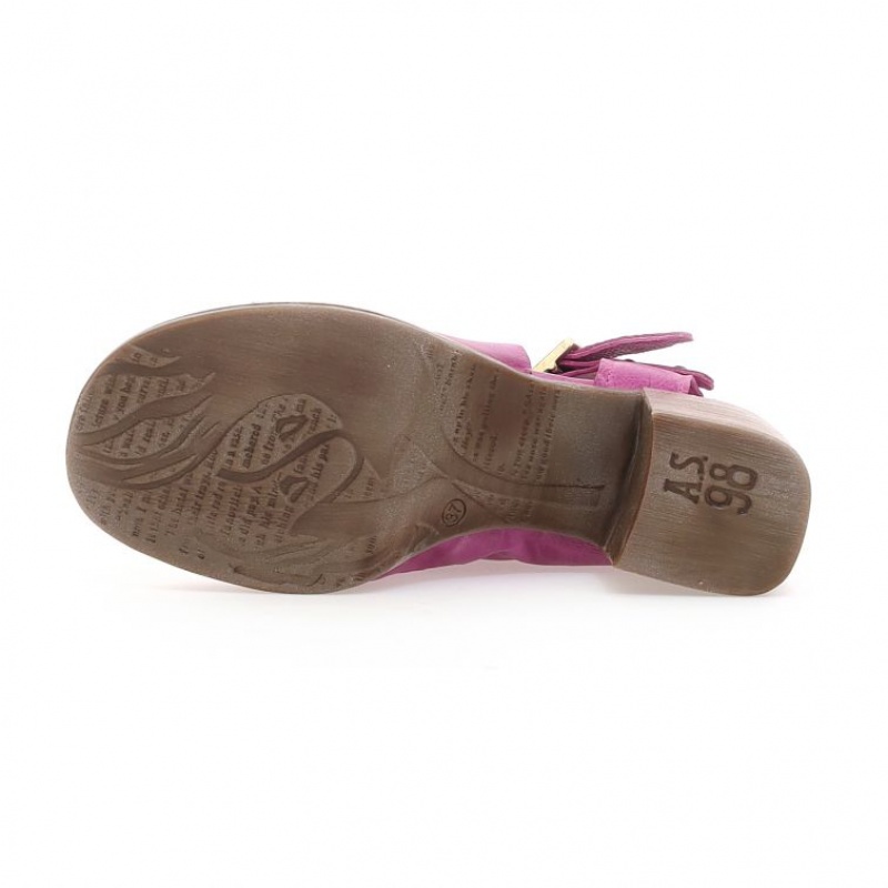 A.S.98 Amice Sandaler Dame Fuchsia | NO-SWPYOD295