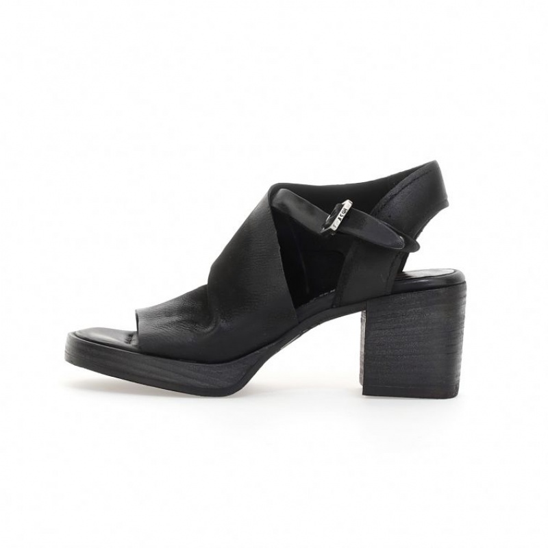 A.S.98 Amice Sandaler Dame Svarte | NO-OKFBXY167