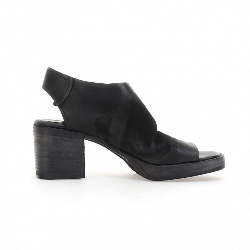 A.S.98 Amice Sandaler Dame Svarte | NO-OKFBXY167