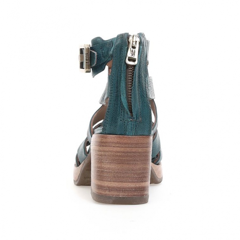 A.S.98 Andra Sandaler Dame Grønn | NO-ARDWFM619