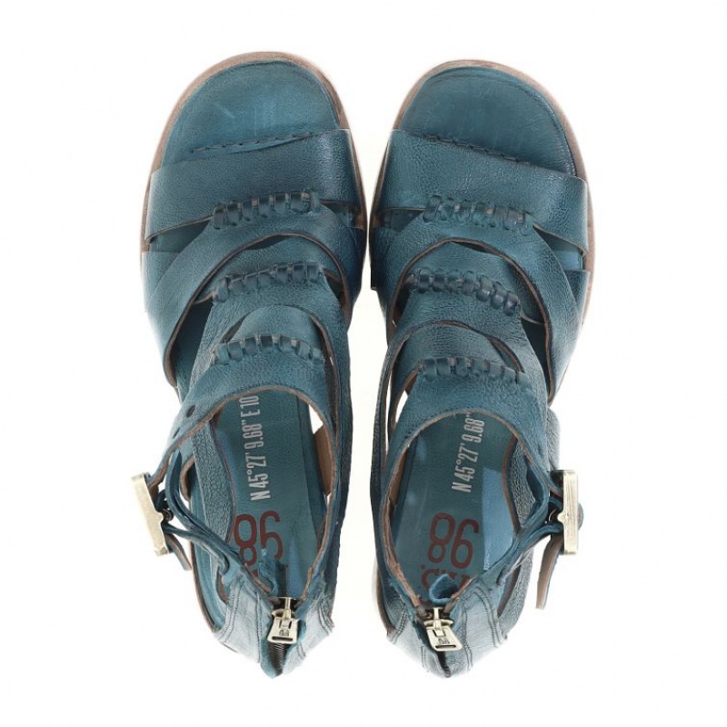A.S.98 Andra Sandaler Dame Grønn | NO-ARDWFM619