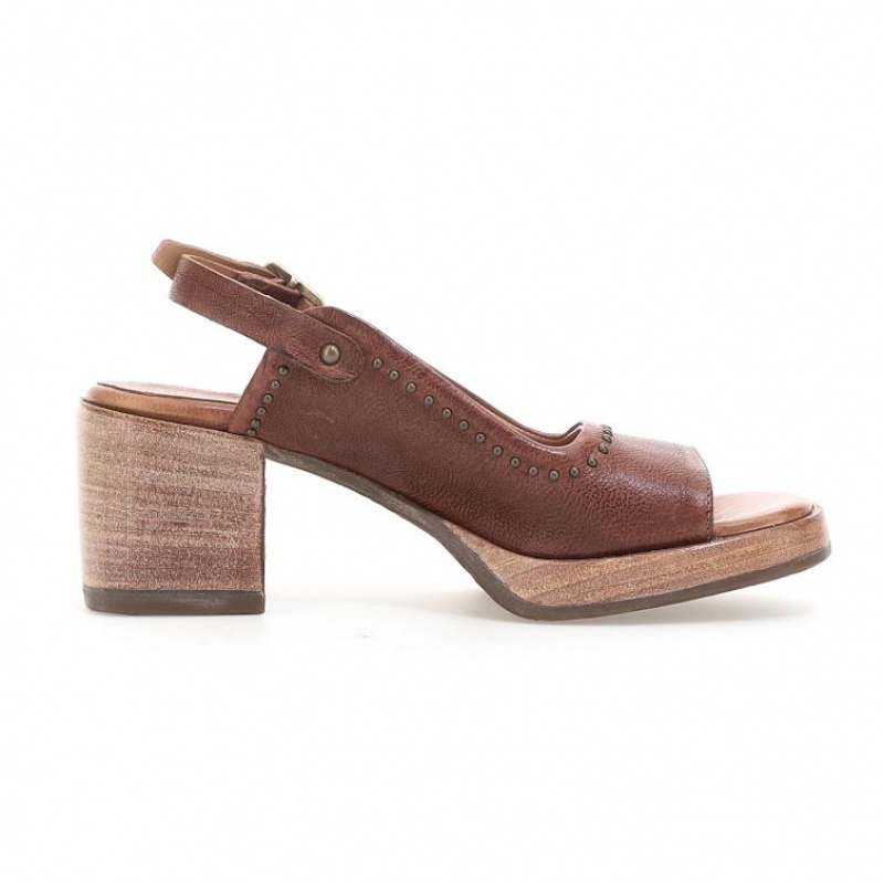 A.S.98 Angie Sandaler Dame Khaki | NO-RHTZVO409