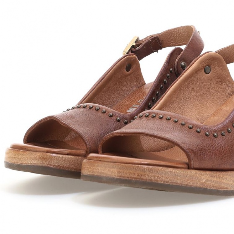 A.S.98 Angie Sandaler Dame Khaki | NO-RHTZVO409