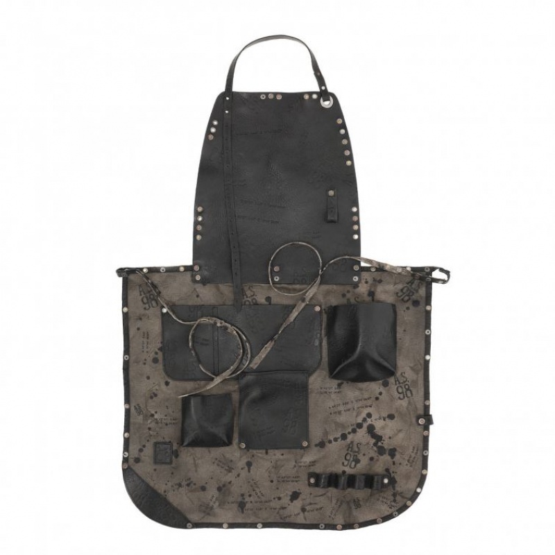 A.S.98 Apron Darin Vesker Unisex Svarte | NO-SFOBLW235
