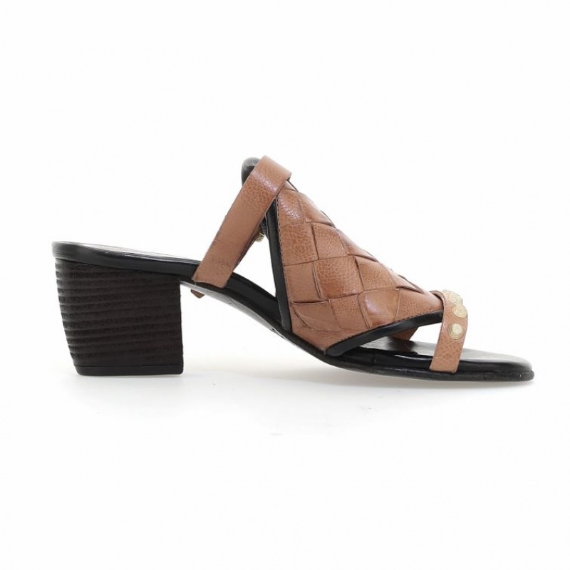 A.S.98 Auggie Sandaler Dame Brune | NO-PKHLSR862