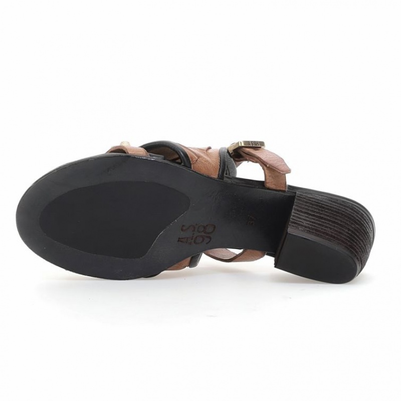 A.S.98 Auggie Sandaler Dame Brune | NO-PKHLSR862