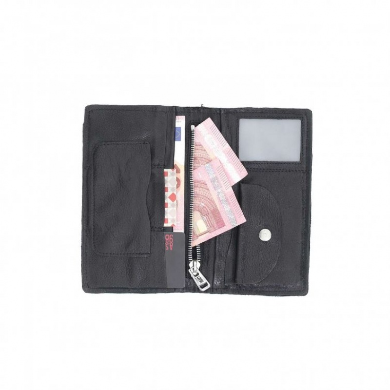 A.S.98 Austen Lommebok Unisex Svarte | NO-RQBJTC318