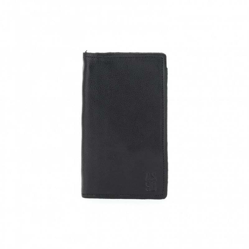 A.S.98 Austen Lommebok Unisex Svarte | NO-RQBJTC318