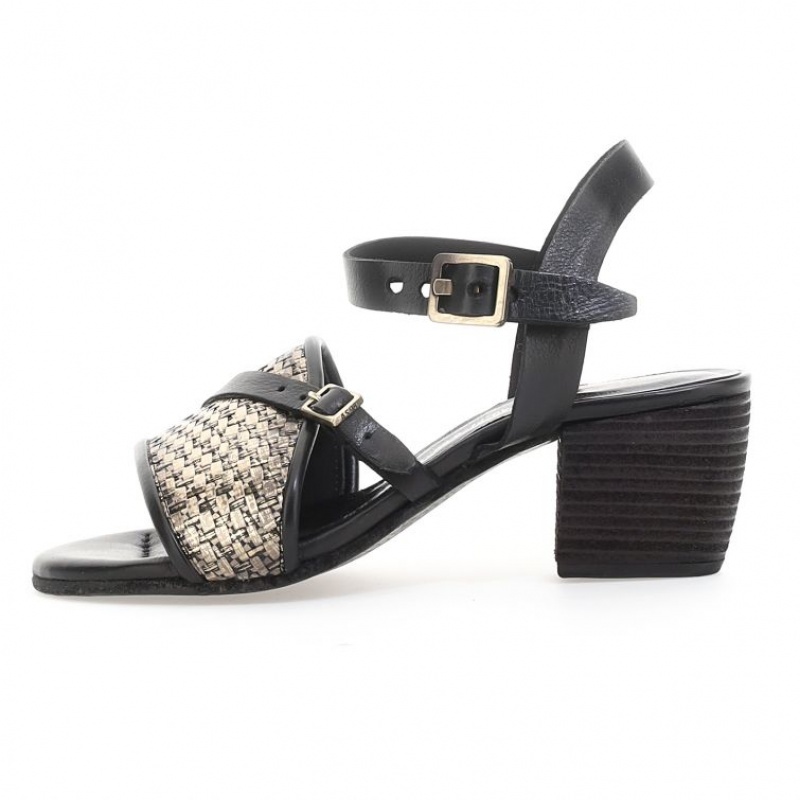 A.S.98 Ayden Sandaler Dame Svarte | NO-EQLYUX629