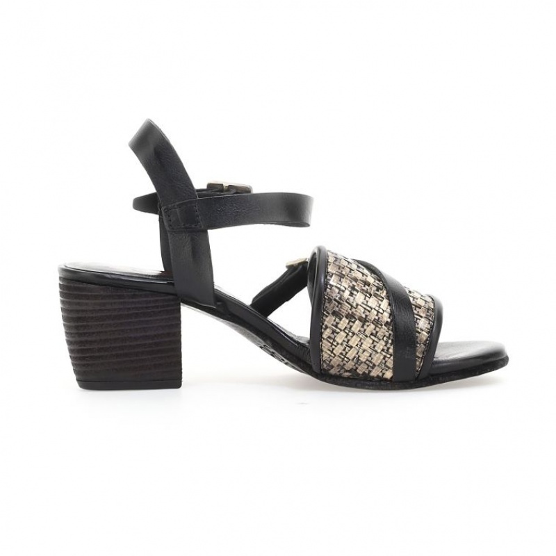 A.S.98 Ayden Sandaler Dame Svarte | NO-EQLYUX629