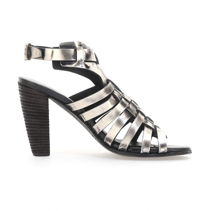 A.S.98 Barb Sandaler Dame Platina | NO-QMBSXO086