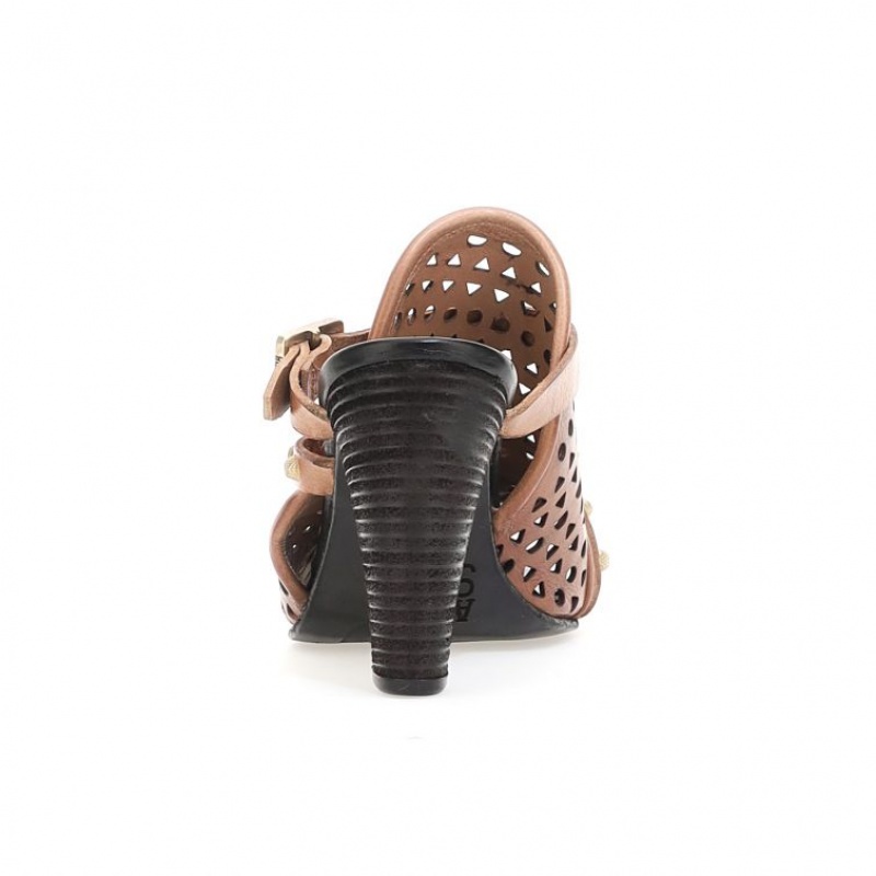 A.S.98 Barbra Sandaler Dame Brune | NO-ZXTSPK418