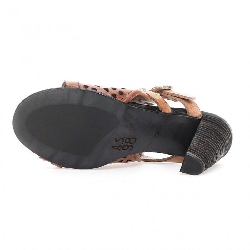 A.S.98 Barbra Sandaler Dame Brune | NO-ZXTSPK418