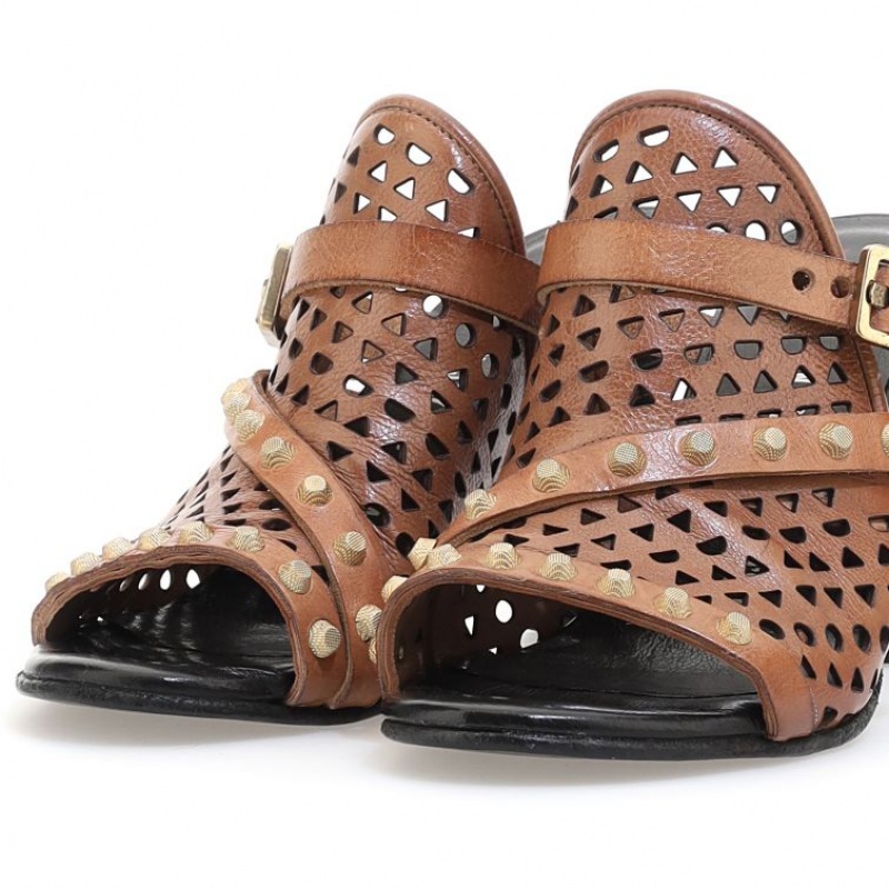 A.S.98 Barbra Sandaler Dame Brune | NO-ZXTSPK418