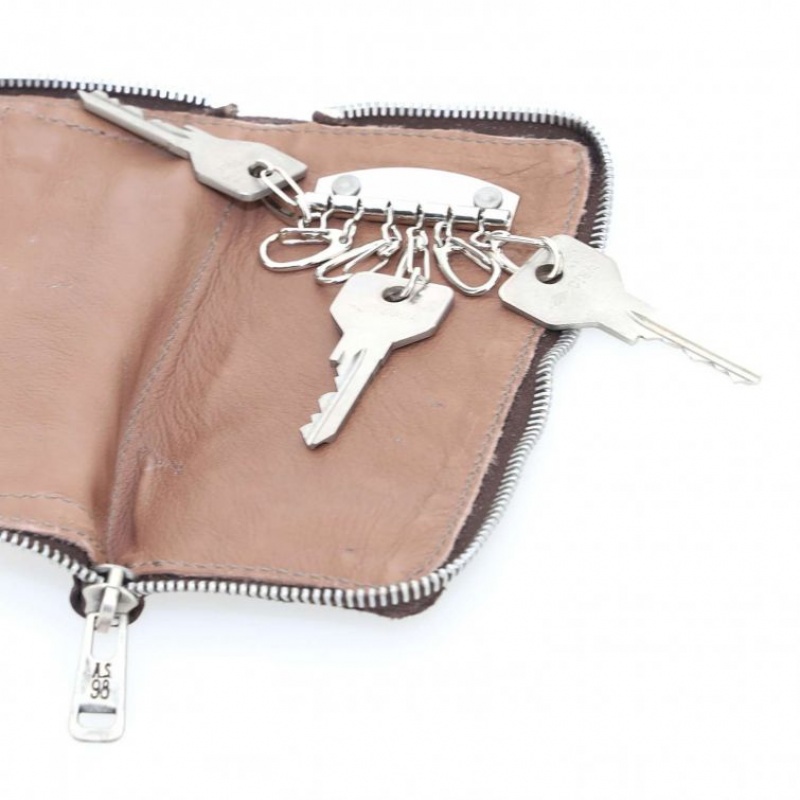A.S.98 Basil Nøkkelringer Unisex Sjokolade | NO-MSWBOD726