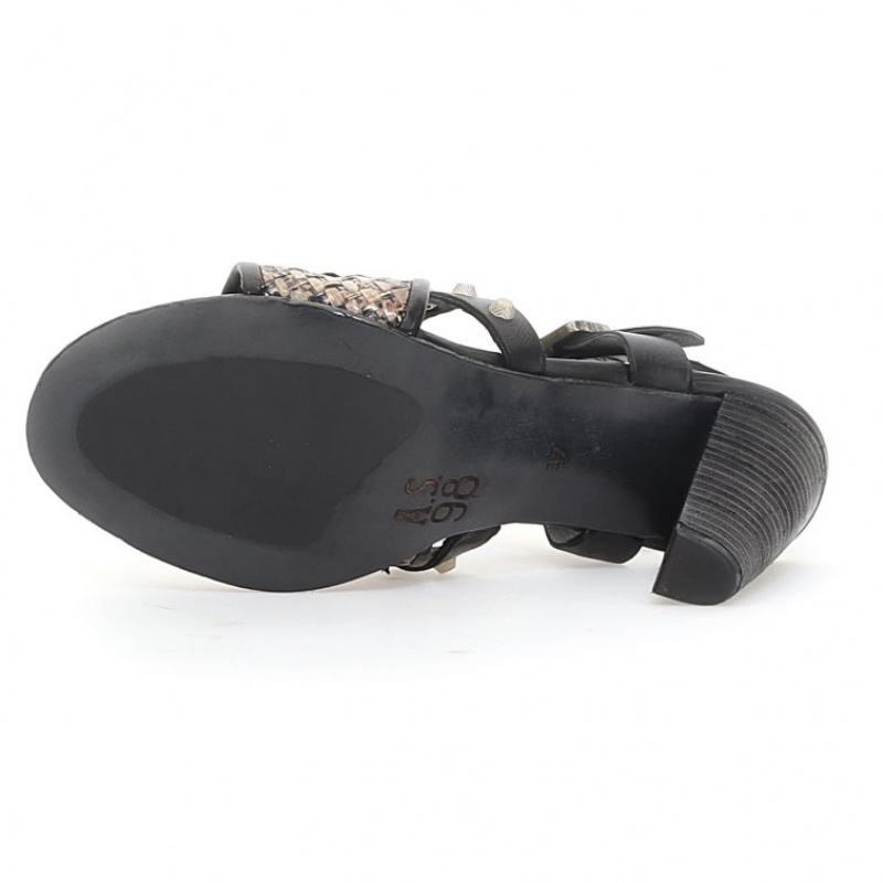 A.S.98 Becci Sandaler Dame Svarte | NO-HJESTI976
