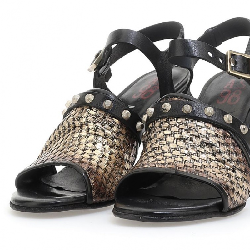 A.S.98 Becci Sandaler Dame Svarte | NO-HJESTI976
