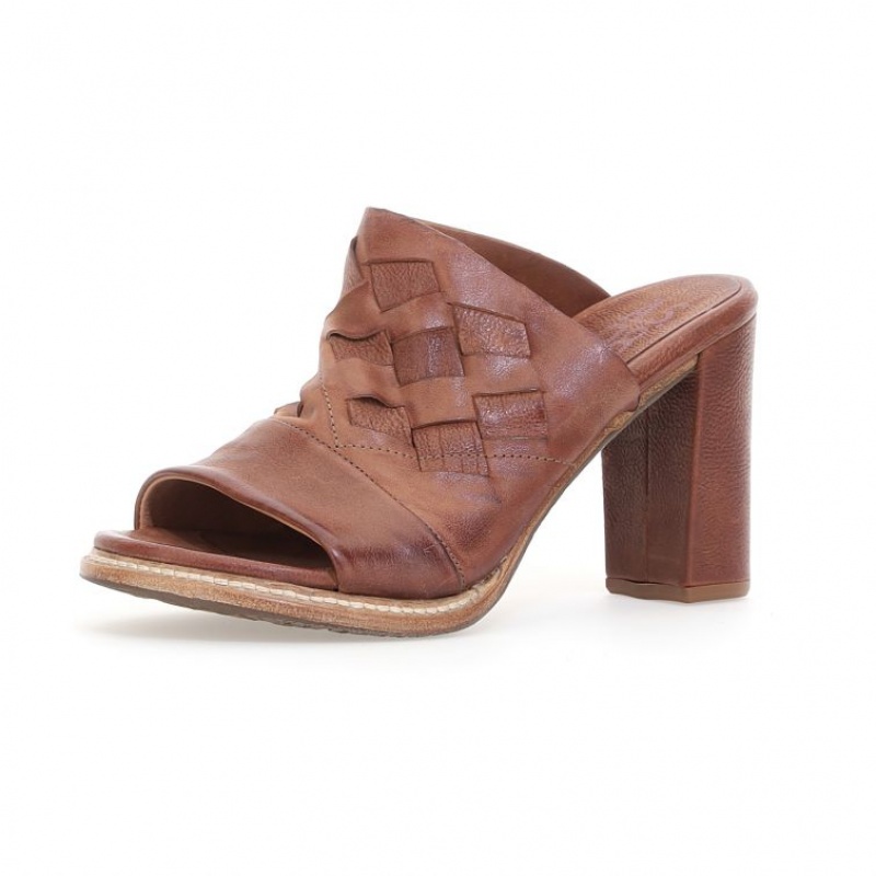 A.S.98 Belen Sandaler Dame Khaki | NO-BFIEZV284