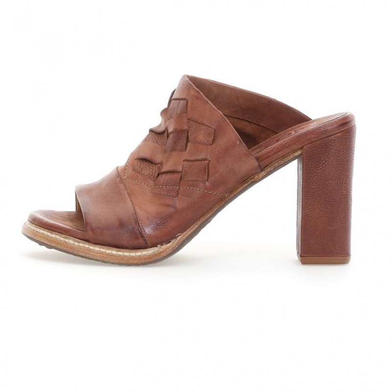 A.S.98 Belen Sandaler Dame Khaki | NO-BFIEZV284