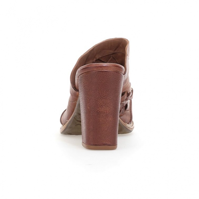 A.S.98 Belen Sandaler Dame Khaki | NO-BFIEZV284