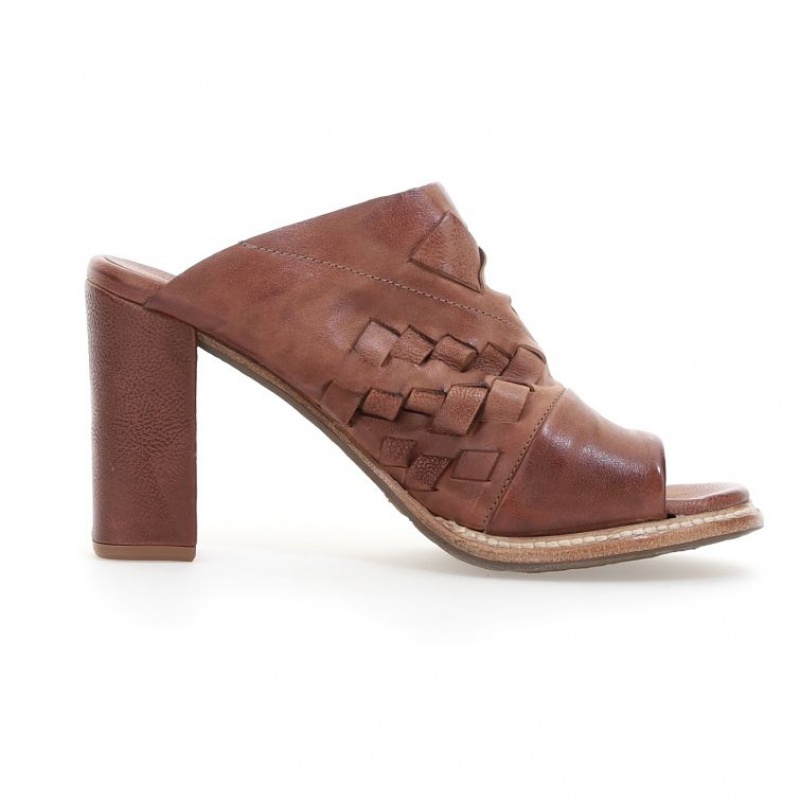 A.S.98 Belen Sandaler Dame Khaki | NO-BFIEZV284