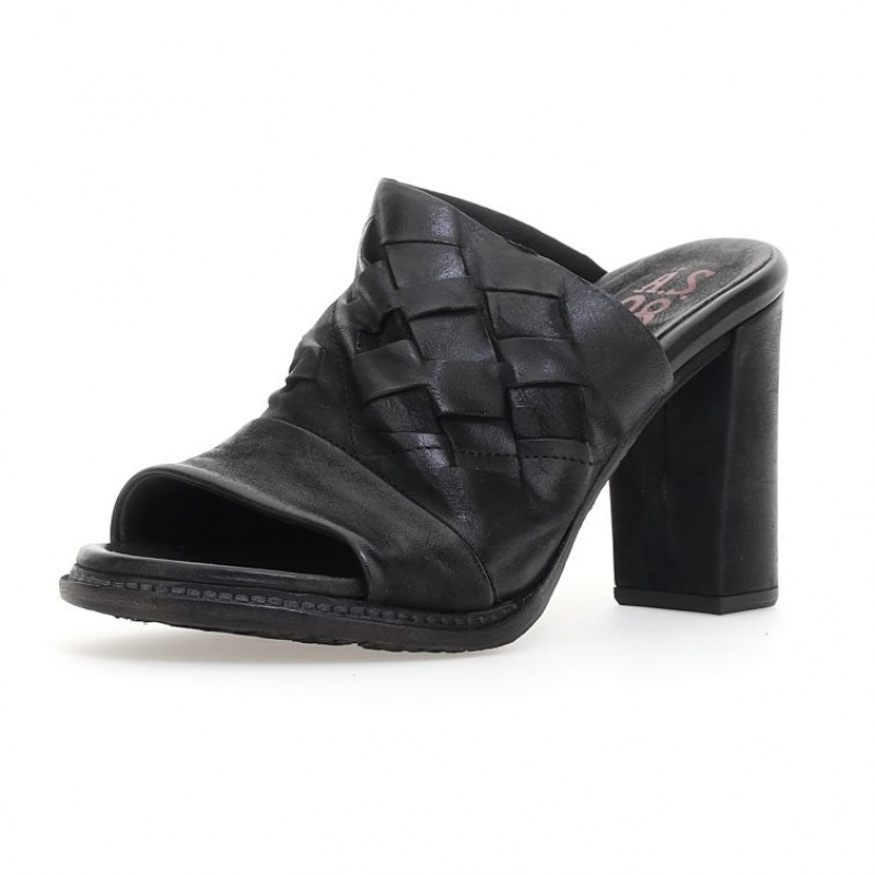 A.S.98 Belen Sandaler Dame Svarte | NO-ODLFAK928