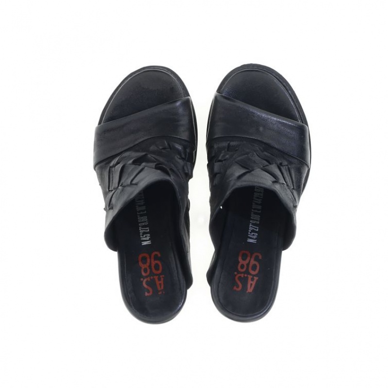 A.S.98 Belen Sandaler Dame Svarte | NO-ODLFAK928