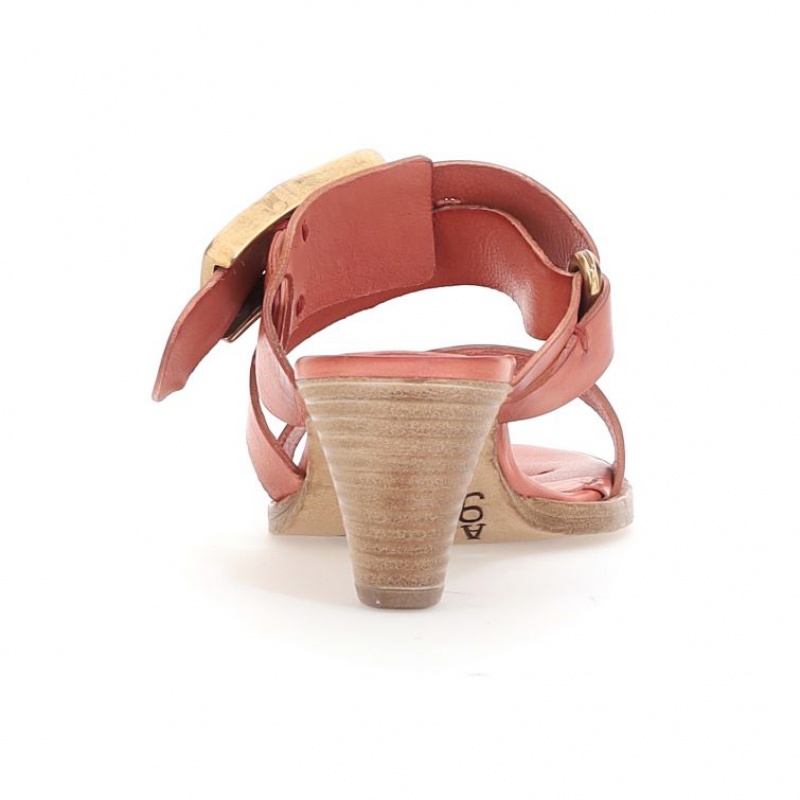 A.S.98 Bernardine Sandaler Dame Oransje | NO-EFHONL723