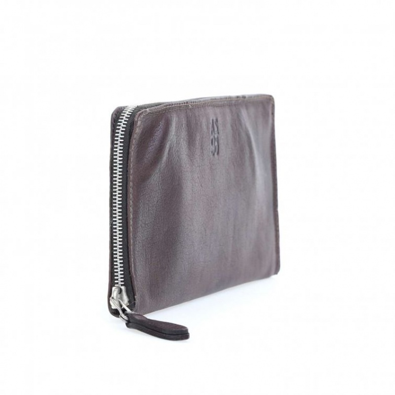 A.S.98 Bertram Lommebok Unisex Sjokolade | NO-MVYISP379