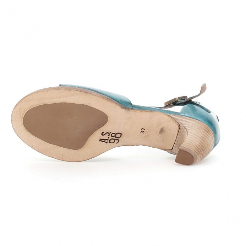 A.S.98 Bess Sandaler Dame Grønn | NO-UKBPGA457