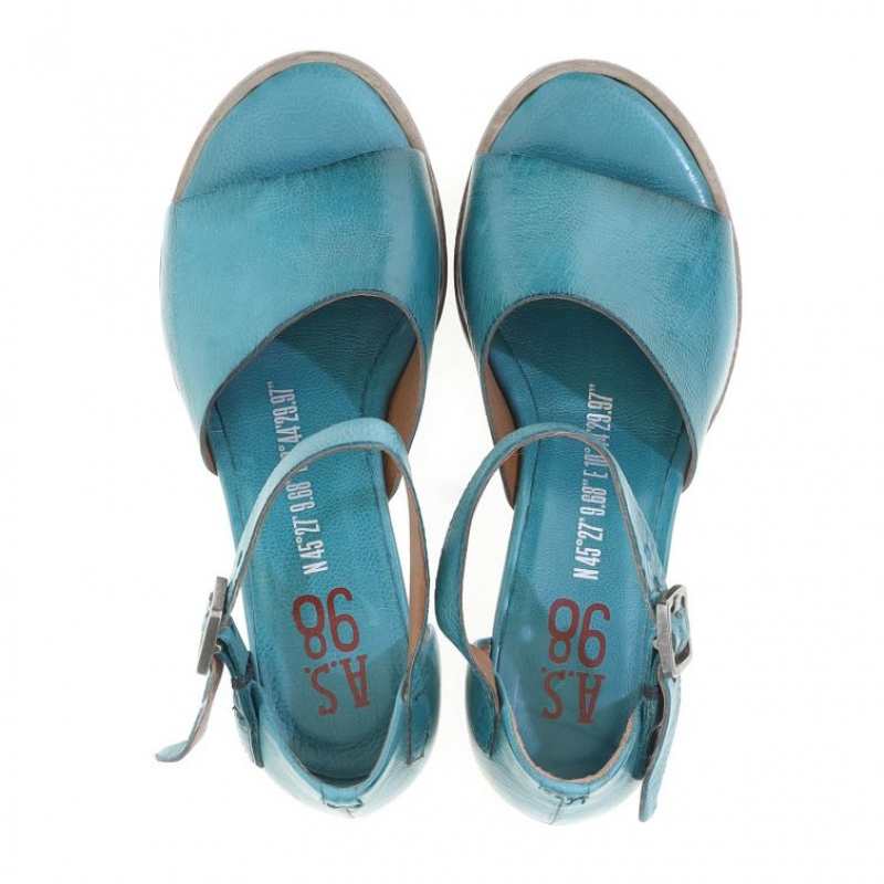 A.S.98 Bess Sandaler Dame Grønn | NO-UKBPGA457