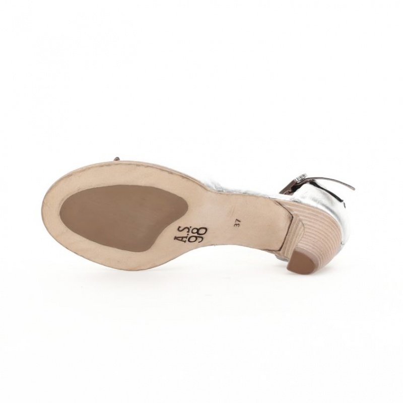 A.S.98 Bess Sandaler Dame Sølv | NO-SNGIAB290