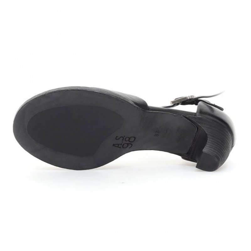 A.S.98 Bess Sandaler Dame Svarte | NO-DEMNSP489