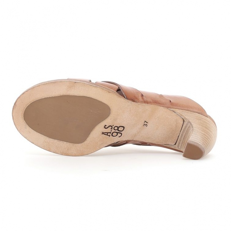 A.S.98 Bessie Sandaler Dame Brune | NO-KTLQWM405
