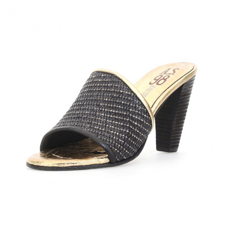 A.S.98 Bethany Sandaler Dame Svarte | NO-AQDVXT018