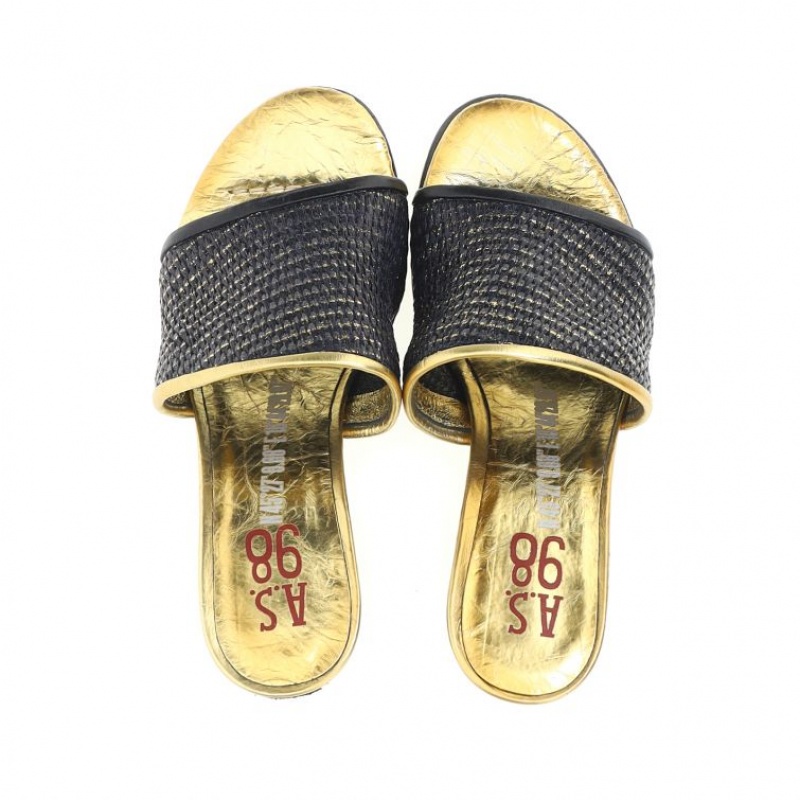 A.S.98 Bethany Sandaler Dame Svarte | NO-AQDVXT018