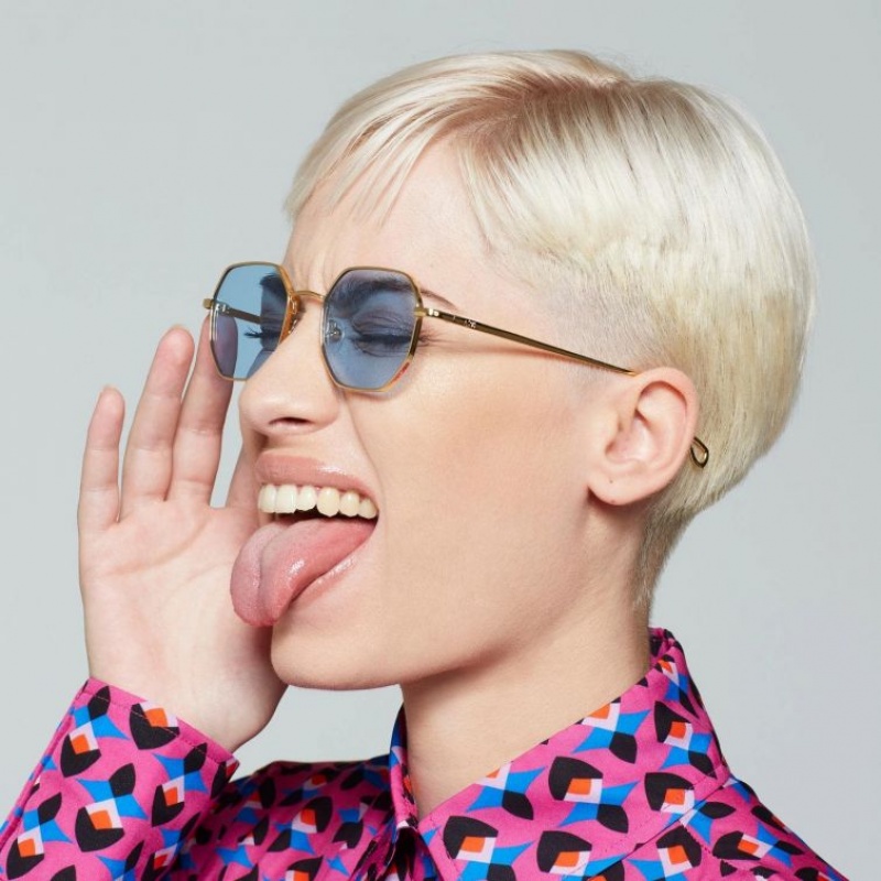 A.S.98 Billie Solbriller Dame Gull | NO-YAFZLO324