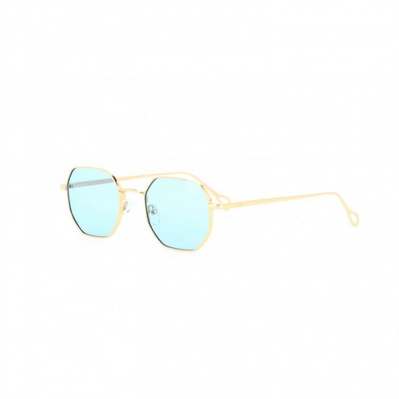 A.S.98 Billie Solbriller Herre Gull | NO-IBUWVM902