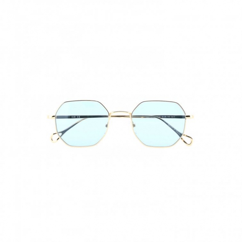 A.S.98 Billie Solbriller Herre Gull | NO-IBUWVM902
