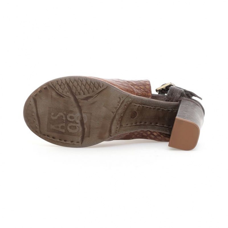 A.S.98 Blanca Sandaler Dame Khaki | NO-LJODWG246