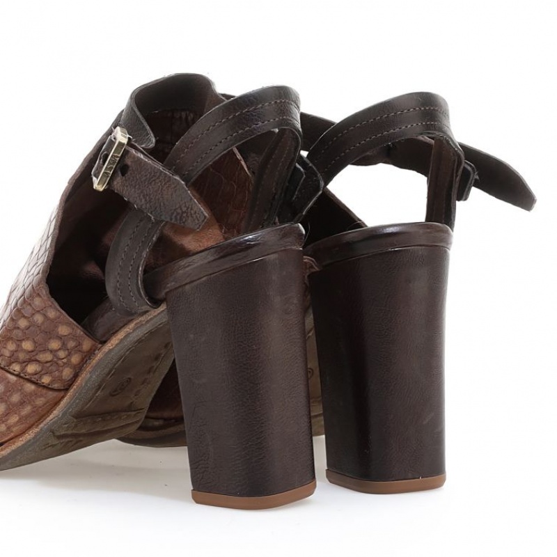 A.S.98 Blanca Sandaler Dame Khaki | NO-LJODWG246