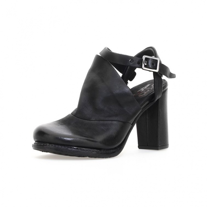 A.S.98 Blanca Sandaler Dame Svarte | NO-UPIHZL130