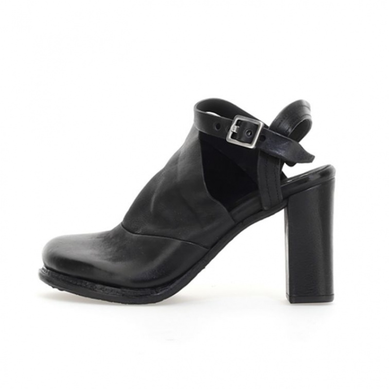 A.S.98 Blanca Sandaler Dame Svarte | NO-UPIHZL130