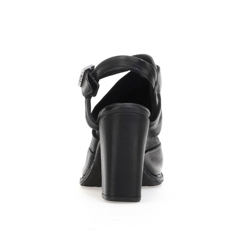 A.S.98 Blanca Sandaler Dame Svarte | NO-UPIHZL130
