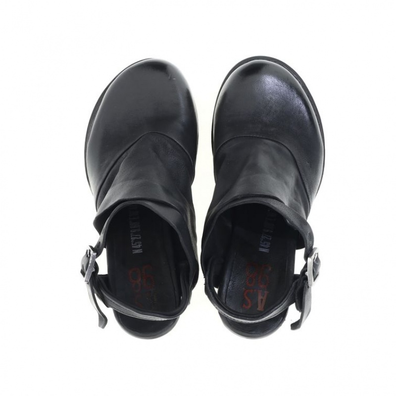 A.S.98 Blanca Sandaler Dame Svarte | NO-UPIHZL130