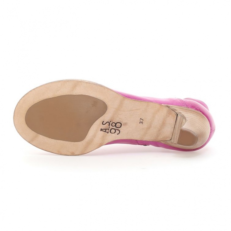 A.S.98 Blanch Sandaler Dame Fuchsia | NO-LHCJVD205